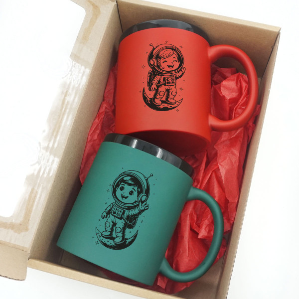 Sada hrnků "Love Among the Stars"