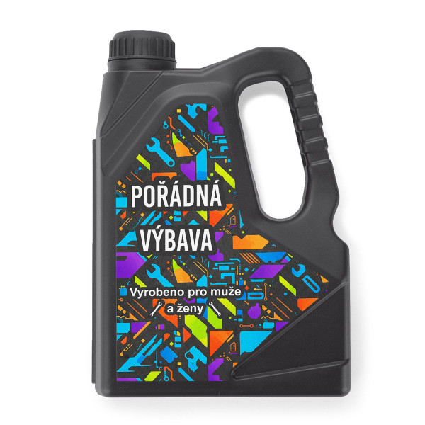 Sada nástrojů ve tvaru kanystru "Pořádná výbava"