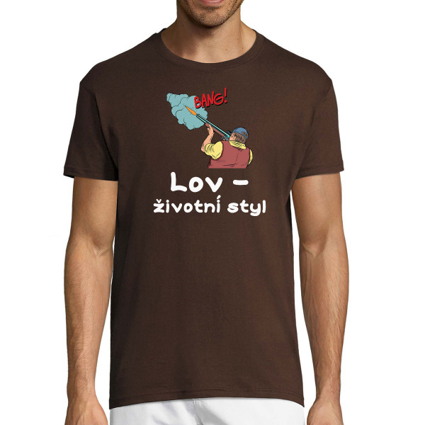 Tričko "Lov - životní styl"