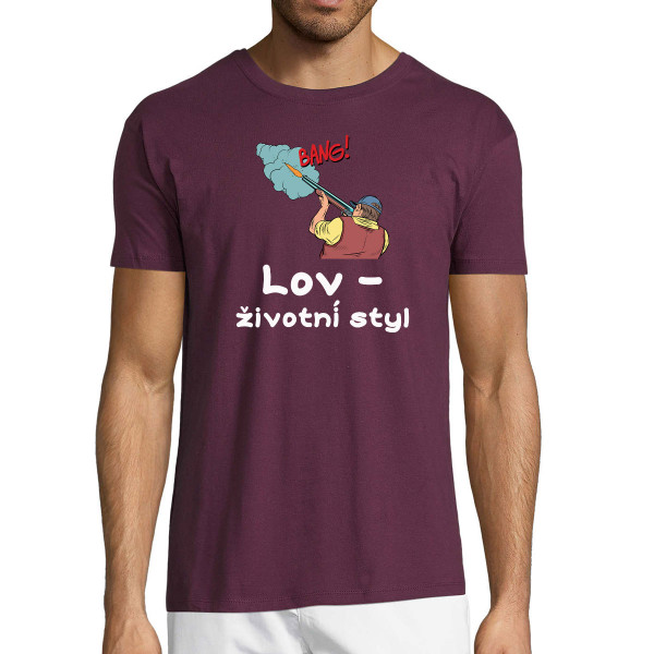 Tričko "Lov - životní styl"