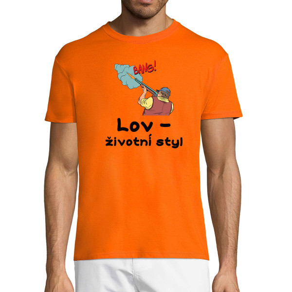 Tričko "Lov - životní styl"