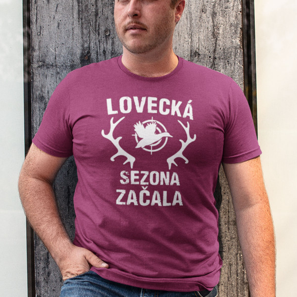 Tričko "Lovecká sezona začala"