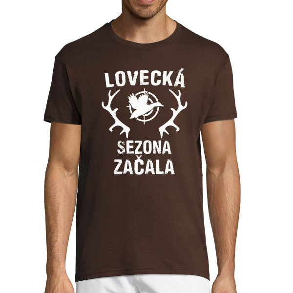 Tričko "Lovecká sezona začala"