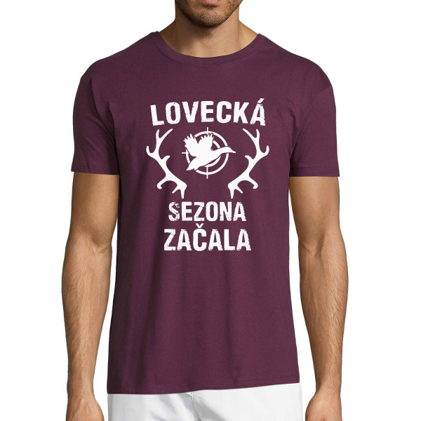 Tričko "Lovecká sezona začala"