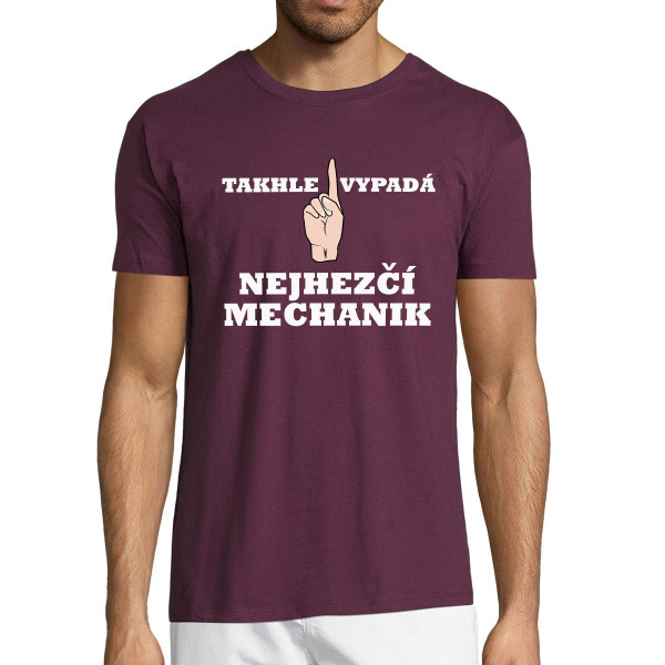 Tričko "Nejhezčí mechanik"