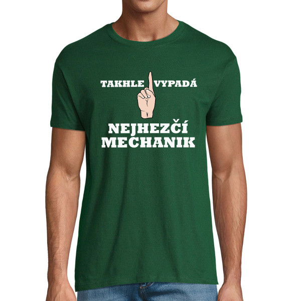 Tričko "Nejhezčí mechanik"