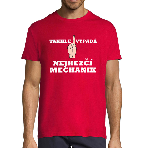 Tričko "Nejhezčí mechanik"