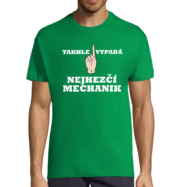 Tričko "Nejhezčí mechanik"