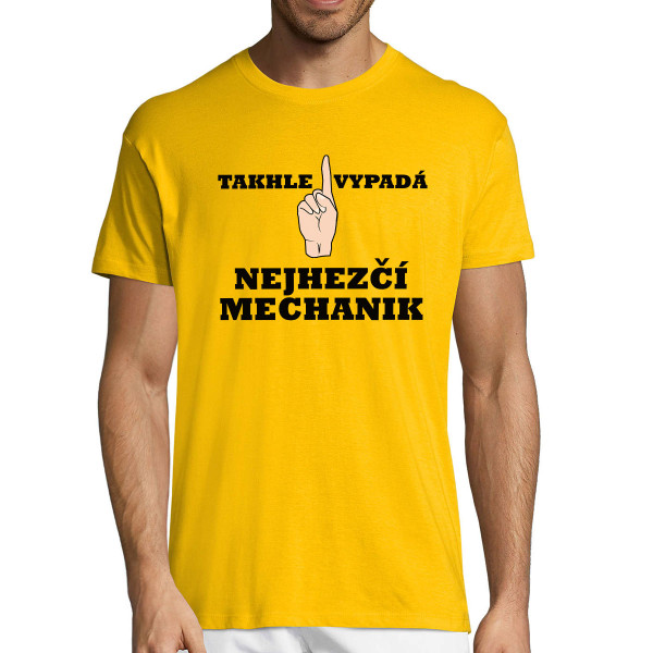 Tričko "Nejhezčí mechanik"