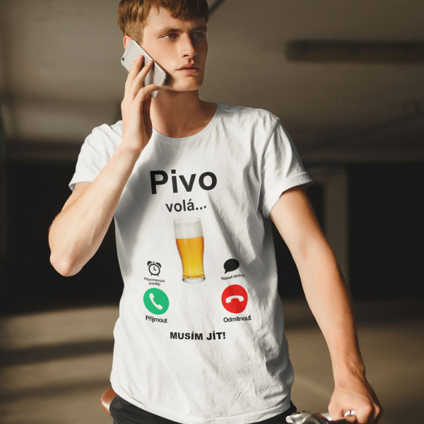 Tričko "Pivo volá"