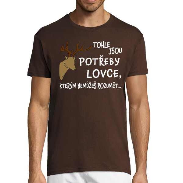 Tričko "Potřeby lovce"