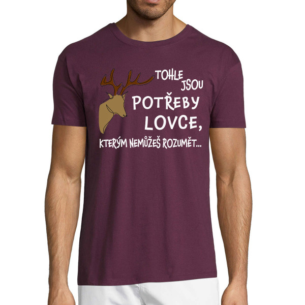 Tričko "Potřeby lovce"