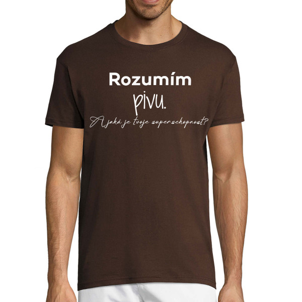 Tričko "Rozumím pivu"