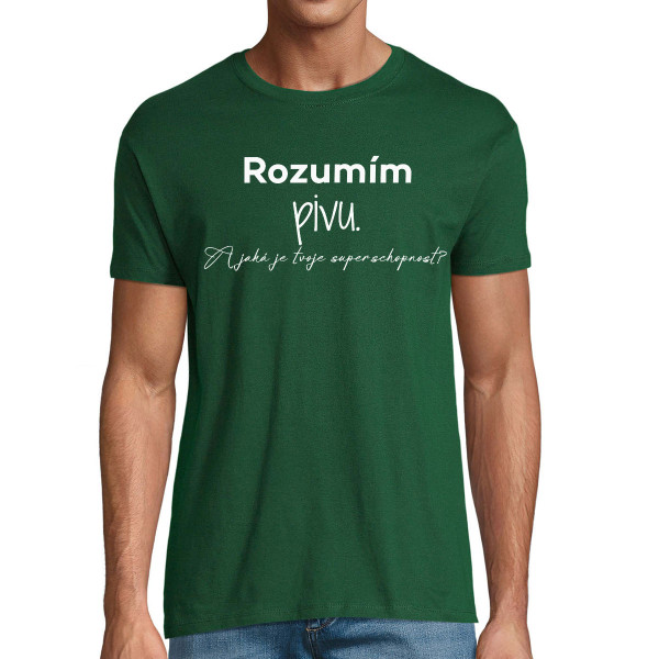 Tričko "Rozumím pivu"