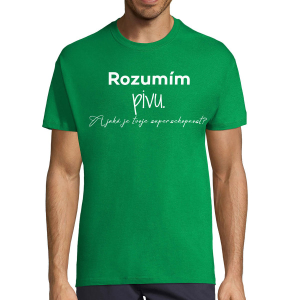 Tričko "Rozumím pivu"