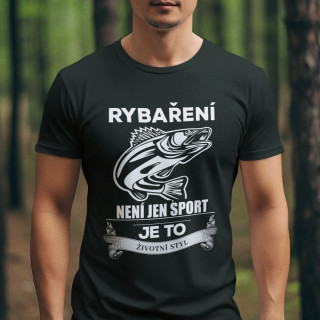 Tričko "Rybaření není jen sport"