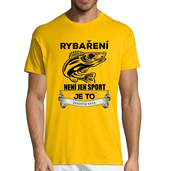 Tričko "Rybaření není jen sport"