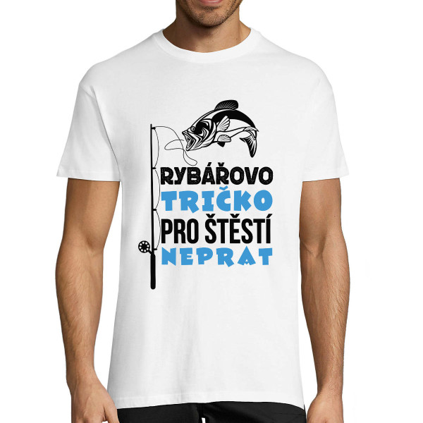 Tričko "Rybářovo tričko pro štěstí"