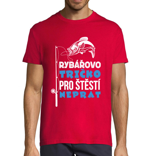 Tričko "Rybářovo tričko pro štěstí"