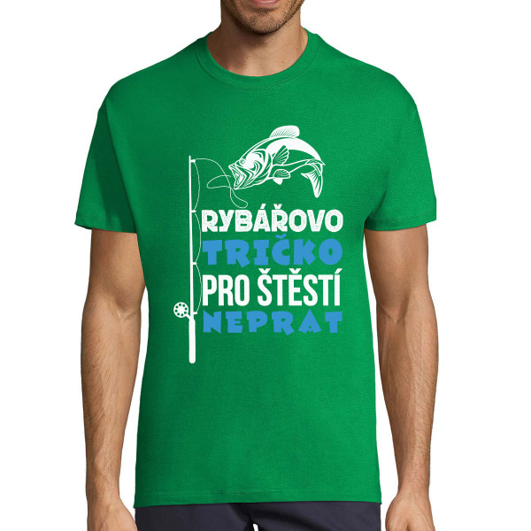 Tričko "Rybářovo tričko pro štěstí"