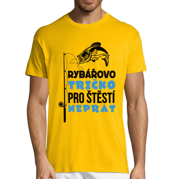 Tričko "Rybářovo tričko pro štěstí"