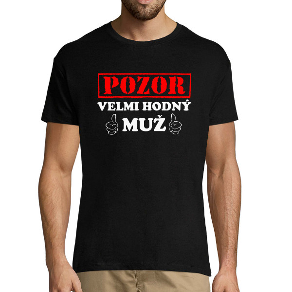 Tričko "Velmi hodný muž"