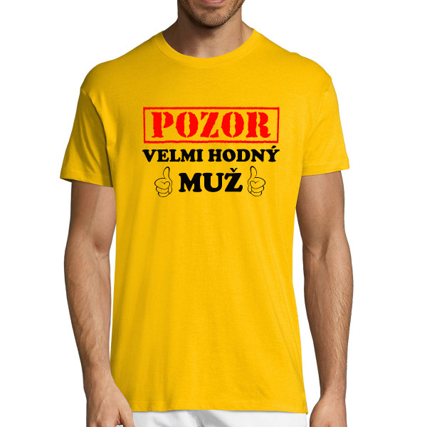 Tričko "Velmi hodný muž"