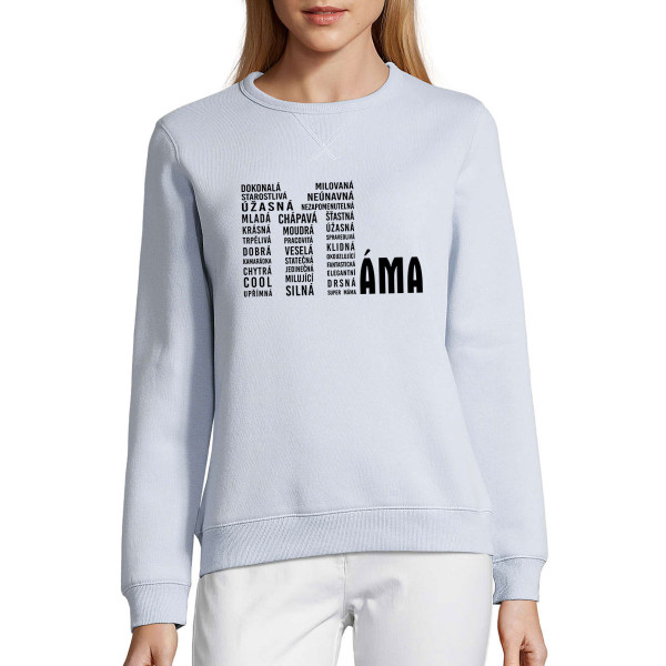 UNISEX pastelová mikina "Sully" "Jedinečná maminka" UNISEX pastelová mikina "Sully" "Jedinečná maminka"