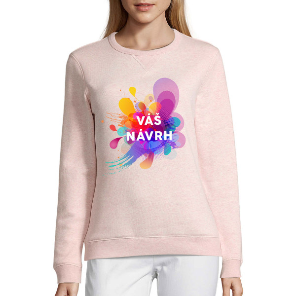 UNISEX pastelová mikina "Sully" s vaším vlastním designem