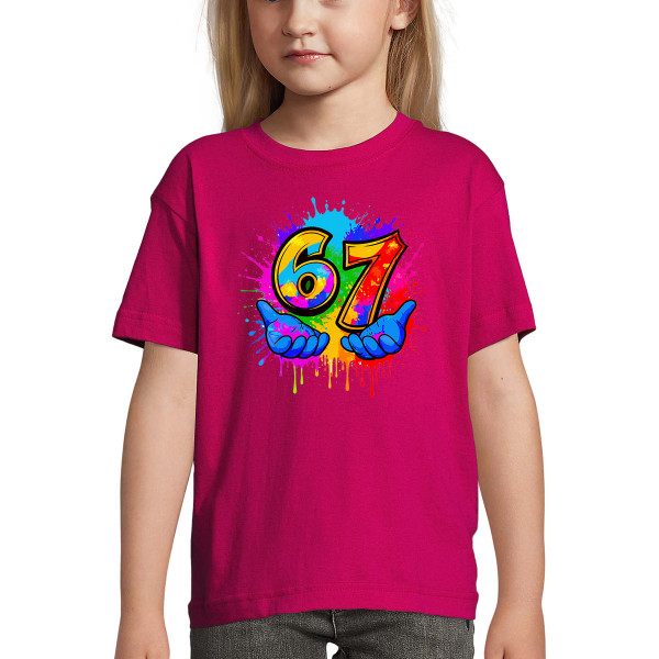 Dětské tričko "Six seven"