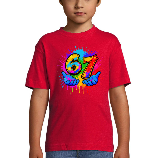 Dětské tričko "Six seven"