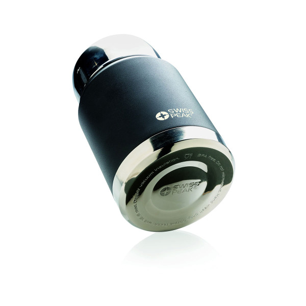 Vakuová termoska na jídlo se lžičkou "Swiss Peak Elite" (s možností gravírování za příplatek)