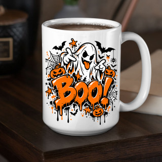 Hrnek XL "Boo!" (450ml) Hrnek XL "Boo!" (450ml)