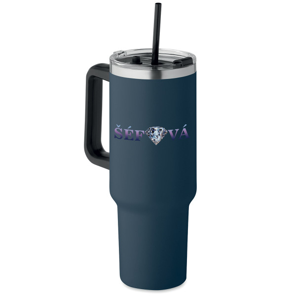 XL termohrnek "Šéfová" (1200ml)