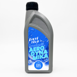 XXL sprchový gel "Čisté tělo - rychlejší aerodynamika" (1000 ml) 