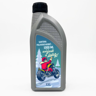 XXL sprchový gel "Santova palivová nádrž" (1000ml)