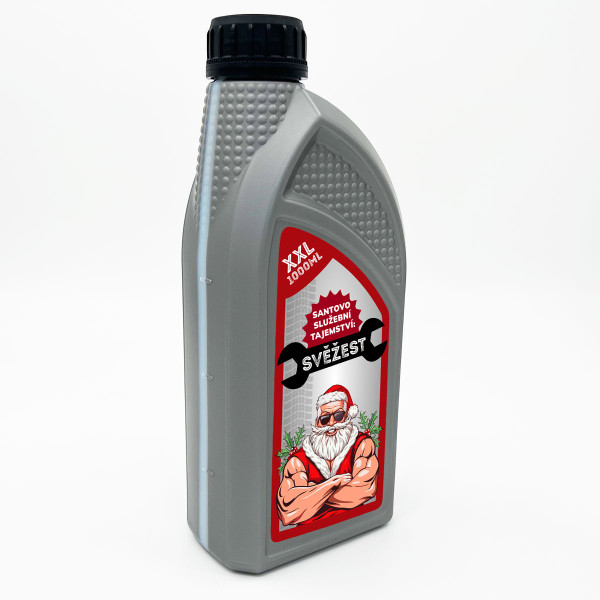 XXL sprchový gel "Santovo služební tajemství" (1000ml) XXL sprchový gel "Santovo služební tajemství" (1000ml)