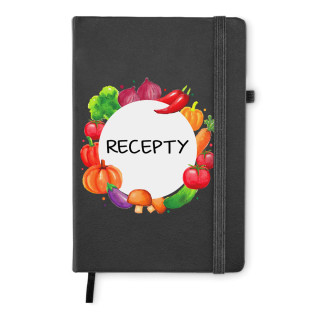Zápisník A5 "Recepty"