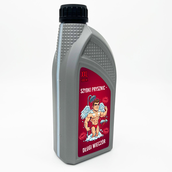 XXL sprchový gel "Rychlá sprcha – dlouhý večer" (1000ml)