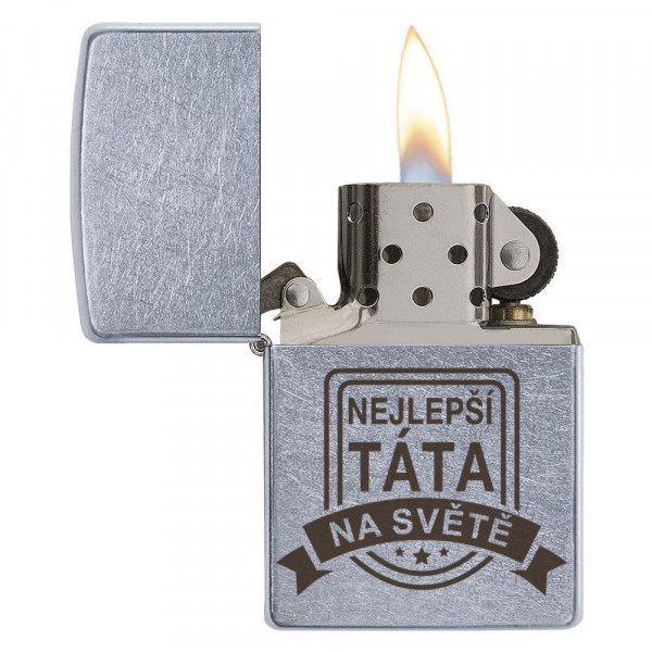 Zippo zapalovač „Nejlepší TÁTA na světě“