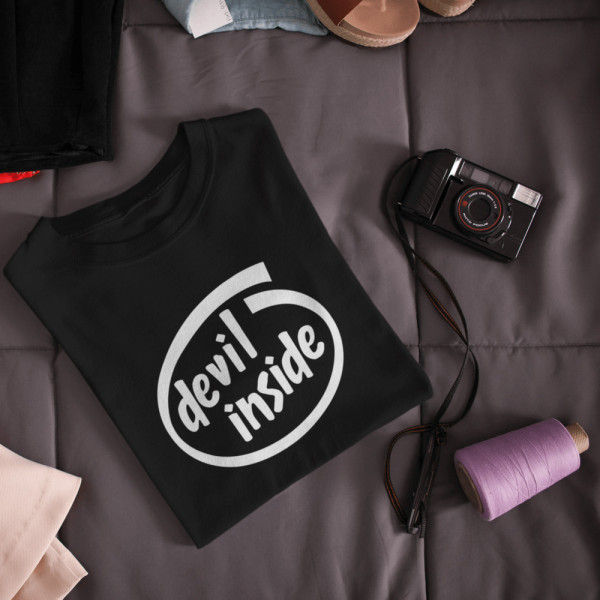 Dámské tričko "Devil inside"