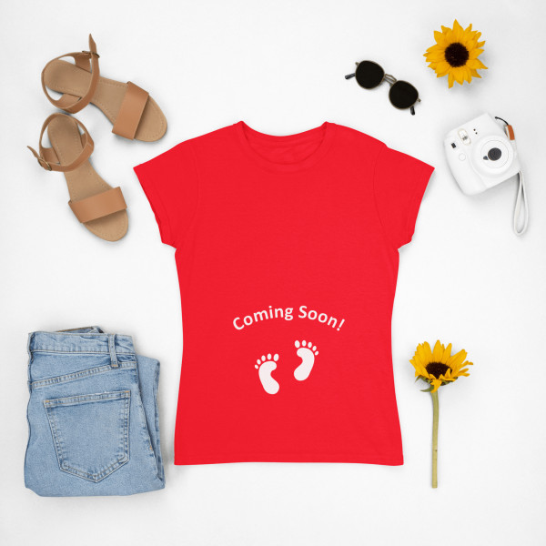 Dámské tričko "Coming soon"